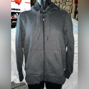 Eddie Bauer Cascade Falls Faux Shearling-Lined Hoodie